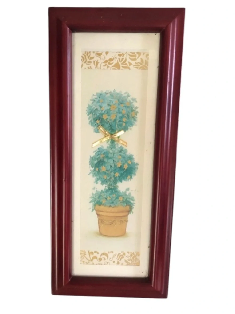 Framed Topiary Picture